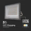 30W LED reflektor 3 az 1-ben CCT szürke IP65 - 23613 - Image 4