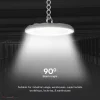 150W LED csarnoklámpa CCT IP65 - 23623 - Image 3
