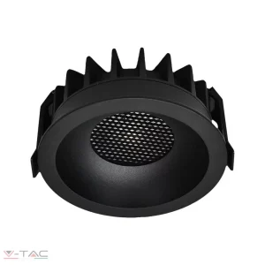 12W LED mélysugárzó Bridgelux chip 3in1 fekete - 23671