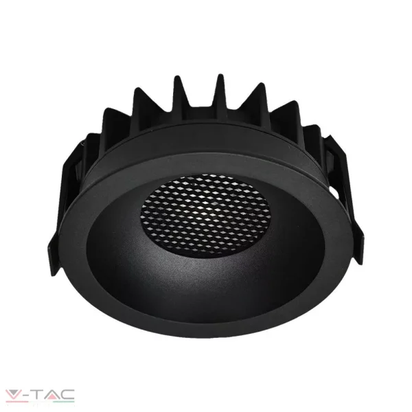 12W LED mélysugárzó Bridgelux chip 3in1 fekete - 23671
