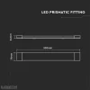 10W LED komplett lámpatest SMD chip 30 cm 4000K - 23784 - Image 3