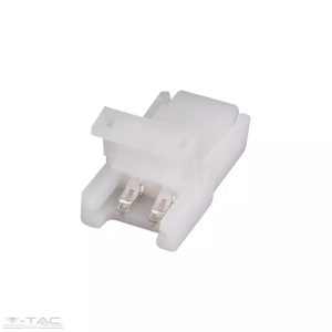 Szerelhető csatlakozó kéteres vezetékhez és 10 mm-es LED szalaghoz - 2659