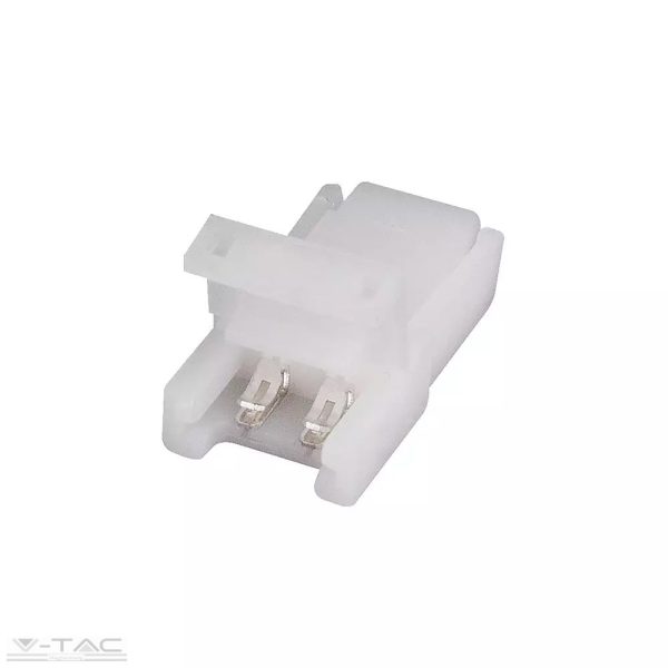 Szerelhető csatlakozó kéteres vezetékhez és 10 mm-es LED szalaghoz - 2659
