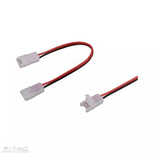 Kétoldalú csatlakozó 10 mm-es LED szalaghoz - 2661