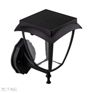 2W LED napelemes fali lámpatest 3000 6000K IP44 - 2892