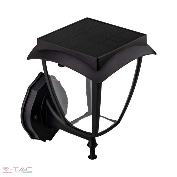 2W LED napelemes fali lámpatest 3000 6000K IP44 - 2892