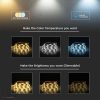 24W LED szalag SMD5050 - 60 LED/m 24V IP20 RGB   CCT - 2895 (5 méter) - Image 3