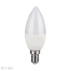 4,8W LED izzó E14 C37 RGB 4000K távirányítóval - 2929 - Image 3