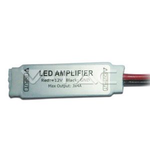 Mini erősítő RGB 5050-es LED szalaghoz 3 * 4A - 3018