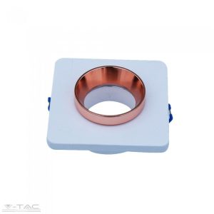 GU10 gipsz fix kör keret porcelán foglalattal - 3123