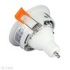 GU10 beépítőkeret kör fehér - 3169 - Image 2