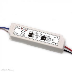 LED tápegység - 100W Műanyag tápegység EMC 12V 8A IP67 - 3236