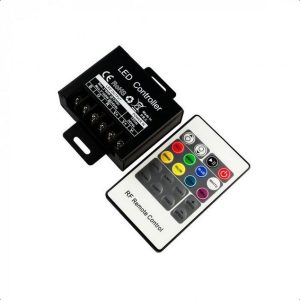 Mini rádiós vezérlő RGB LED szalaghoz - 3340