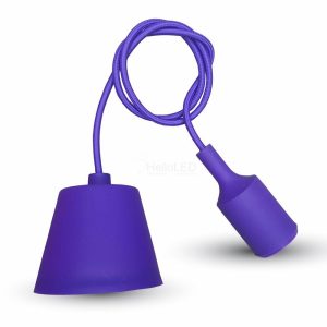 Függő lámpatest E27 sötét lila- 3483