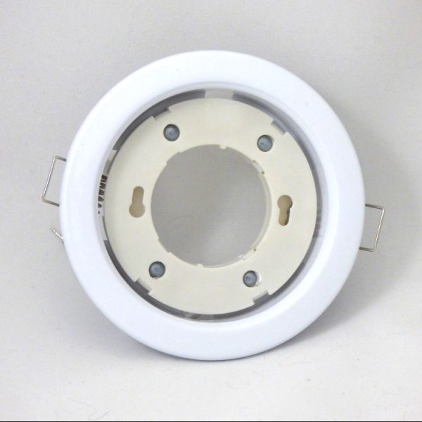 GX53 beépítőkeret foglalattal fehér - 3675