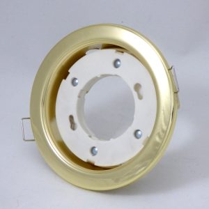 GX53 beépítőkeret foglalattal arany - 3676