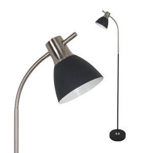 LED-es álló lámpa Fekete 3703
