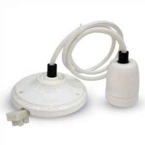 Porcelán függeszték - 3803 (fehér)