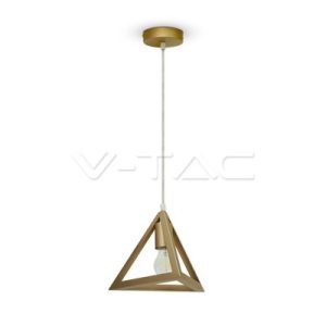 Geometric háromszög csillár bronz - 3831