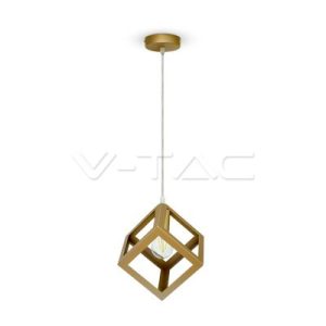Geometric négyszög csillár arany - 3833