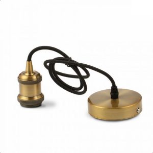 Alumínium függeszték bronz barna - 3841