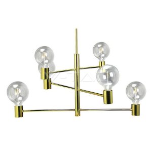 Design csillár, modern arany színű - 3889