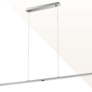 24W LED függő fényforrás fényes króm - 3891