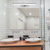 8W LED-es üveg tükörvilágítás állítható króm 4000K - 3900 - Image 3