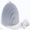 Fehér fém kúp csillár prizma hatású E27 - 3952 - Image 2