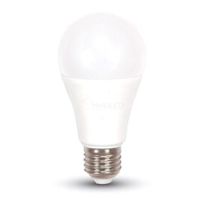 Dimmelhető LED izzó - 9W E27 A60 3 lépéses dimmerelés Thermoplastic Hideg fehér 4449