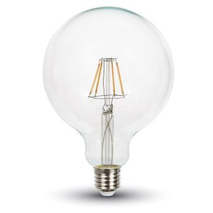 Dimmelhető Retro LED izzó - 4W Filament Patent E27 G125 Meleg fehér 4399