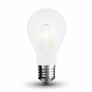 Retro LED izzó - 8W Opál Filament E27 A67 Meleg fehér 4483