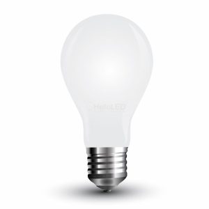 Retro LED izzó - 4W Filament fehér üveg E27 A60 Természetes fehér 4490