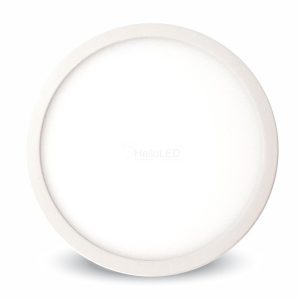 12W LED Felületre szerelhető Panel - kör alakú 4000K - 4911