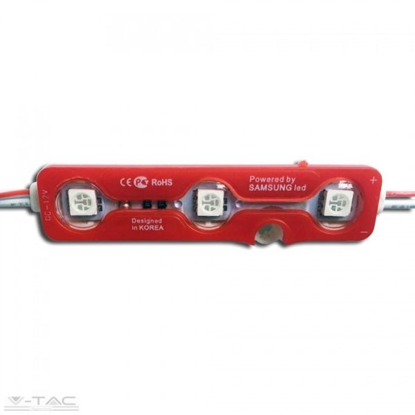0,72W LED modul 5050 IP65 - Piros - 5117