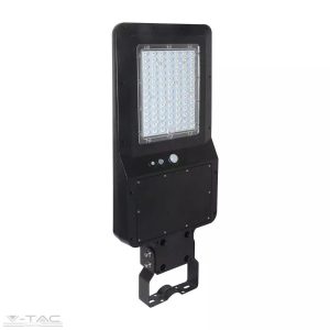 40W LED utcai lámpa napelemes beépített mozgásérzékelővel 6000K - 5504