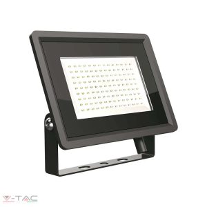 100W fekete LED reflektor F széria 4000K IP65 - 6722