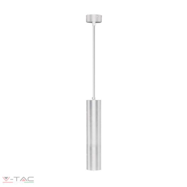 Fehér fém függeszték GU10 foglalattal - 6779