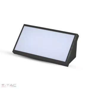 20W Kültéri fali lámpa fekete 6400K IP65 - 6812