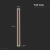 17W LED corten fali lámpa 3000K IP65 - 6828 - Image 2