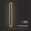 17W LED fekete fali lámpa 4000K IP65 - 6831 - Image 4
