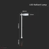 7W LED leszúrható kerti lámpa fehér 4000K IP54 - 6837 - Image 2