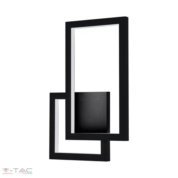 20W LED fali lámpa fekete 3000K IP20 - 6842