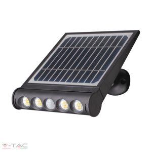 8W Napelemes LED fali lámpa 4000K IP65 - 6849