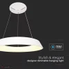 48W LED gyűrű csillár fehér TRIAC dimmelhető 3000K - 6903 - Image 4