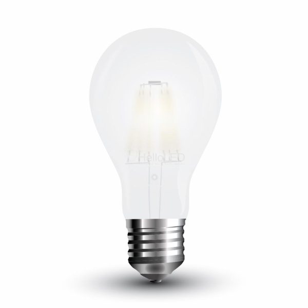 Retro LED izzó - 5W Opál Filament E27 A60 Természetes fehér 7179
