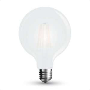 Retro LED izzó - 10W Filament E27 G125 3000K - 7189