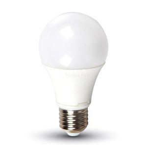 LED izzó - 9W E27 A60 Thermoplastic 6400K - 7262