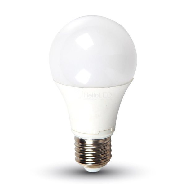 LED izzó - 9W E27 A60 Thermoplastic 6400K - 7262