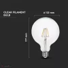6W LED Retro fényforrás E27 G125 6400K - 7427 - Image 2